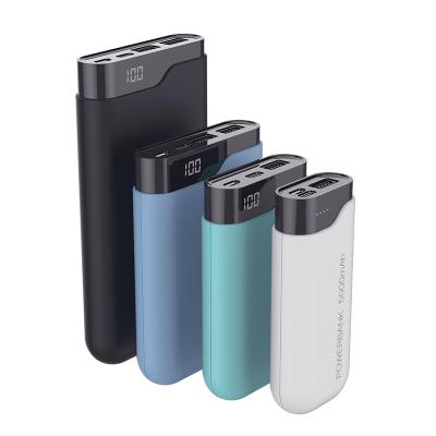 China Electronic Power Bank 10000 LED Display Battery Banks 5000mAh Dual USB Slim High Quality Stand Power Bank for sale