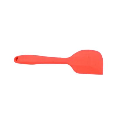 China Sustainable Silicone Kitchen Slotted Turner Restaurant Cooking Utensils Shovel Heat Resistant Non Slip for sale