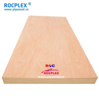 China Exterior 3mm okoume rubber wood faced high gloss lacquered plywood sheet for sale