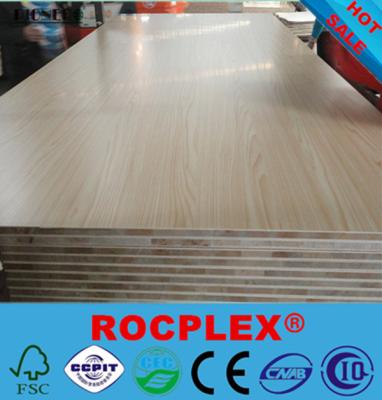 China Soft / Matte / Wood Grain 18-45mm Block Board , Blockboard / Compositor Block Board for sale