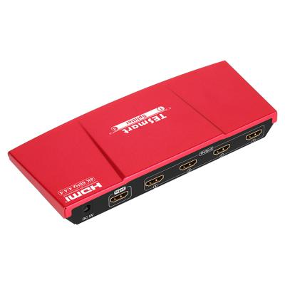 China New Year Aluminum Alloy In Sale HDMI LED LCD TV 4k 60hz HDMI Splitter 1x4 HDMI Splitter 1 In 4 Out for sale