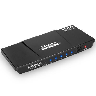 China HDCP Compliant 2.2 HDMI Splitter 1 To 4 HDMI 1x4 4k Splitter For Other Home Audio for sale