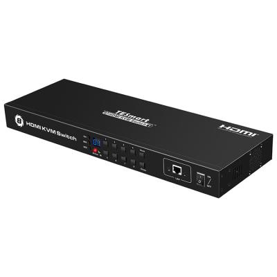 China USB KVM Switch TESmart 8x1 KVM Auto Changer 8 Port USB HDMI KVM Switch with 4k USB2.0 for sale