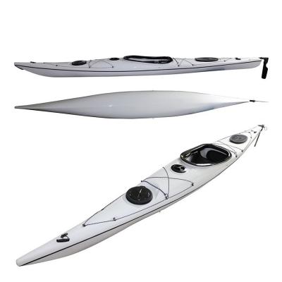 China Thermoformed Ocean Kayak ABS Thermoform Lightweight Touring Thermoformed Racing Kayak With Skeg Double Sea Kayak for sale