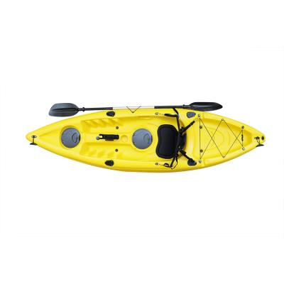 China LLDPE or HDPE from USA Cheaper Single 9.7' Sit on Top Fishing Kayak with Deluxe Paddle and Seat for sale