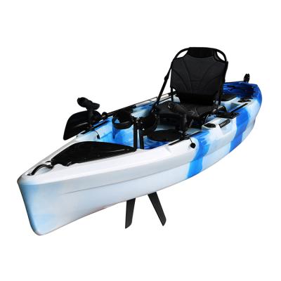 China Sea - River - Lake - Ocean 11ft Sit On Top Pedal Kayaks Wholesale Fishing Kayak With Pedal System For Fishing for sale