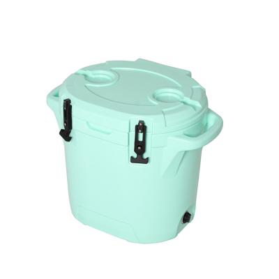 China Wholesale High Quality Custom Green Waterproof Easy Carry Size 25l Ice Cooler Box for sale