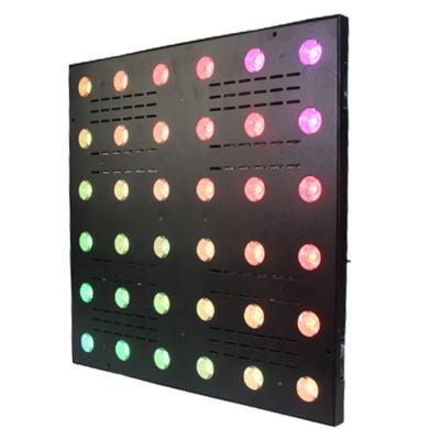 China Stage 36 RGB eyes 3w pixel dot dmx nightclub disco 3 IN 1 blinder 6x6 mapping beam led square Matrix stage light for sale