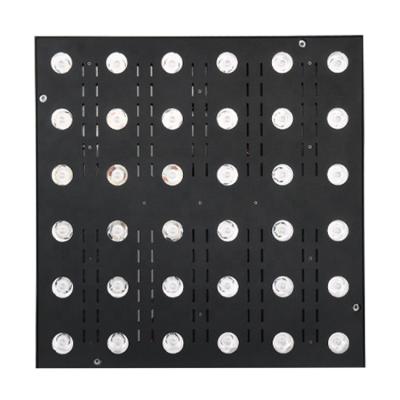 China Gold stage disco effect smd cob rgb 6x6 panel beam DJ club 36pcs 3w warm white amber led matrix blinder light for sale