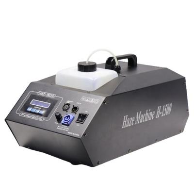 China Professional dmx base remote hazer water effect stage wedding disco DJ haze fog fog machine 1500w BE-H1500 for sale