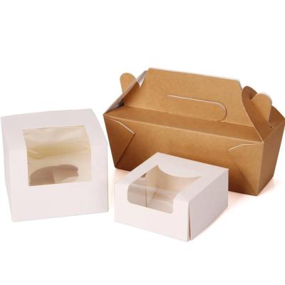 China Recyclable Wedding Wrapping Gift Paper Cake Packing Custom Cardboard Boxes for sale