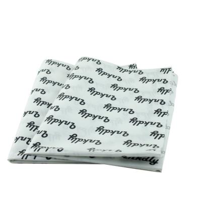 China Good quality custom package logo for clothes fabric wrapping paper for sale