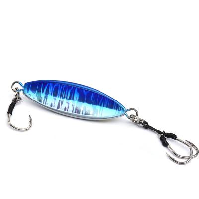 China Shore Fishing Jig Jig ALLBLUE 60g Metal Lure Casting Deep Bait Fishing Heavy Metal Jig for sale