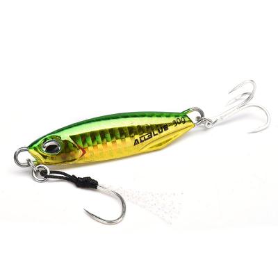 China Shore fishing jig shore fishing jig ALLBLUE 60g deep see saltwater vib madai fish metal jig trolling lures for sale