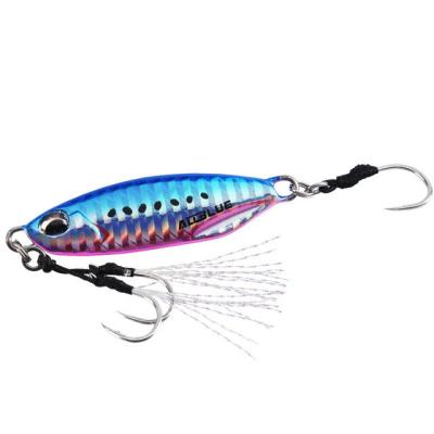 China Shore Fishing Jig Shore Fishing Lure Jig ALLBLUE 20g Jig Deep Sea Fishing PESCA madai Slow Watering Jig for sale