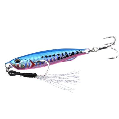 China Shore fishing jig shore fishing jig ALLBLUE madai lead long fish PESCA diving ice fishing jigs for sale