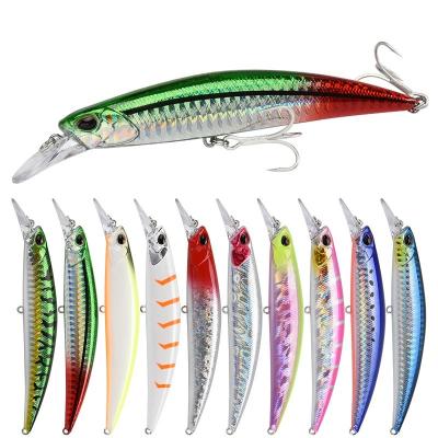 China LANCE 110S 110mm21g hard plastic saltwater ALLBLUE sinking minnow fishing lure with BKK hook for sale