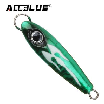 China AllBlue Swimbait 20g 30g 40g Lead Head Metal Jig Artificial Fishing Lure For Saltwater for sale