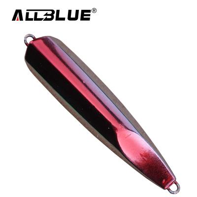 China Lead New Saltwater Hard Bait Colorful Metal Blade Lure 40g Lead Jig Fishing Lures for sale