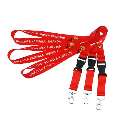 China Wholesale Cheap Promotional Custom Decoration Polyester Child Safety Lanyards With China Wholesale Supplies for sale