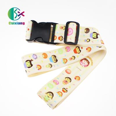 China New Smooth Sample Free Wholesale Hot Products On Market Custom Wholesale Luggage Strap / Belt For Promotion for sale