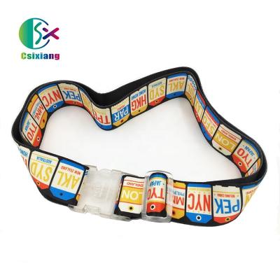 China Advertising Heavy Duty Accessories Luggage Strap Cross Belt To Bundle Pack Cargo Trunk for sale