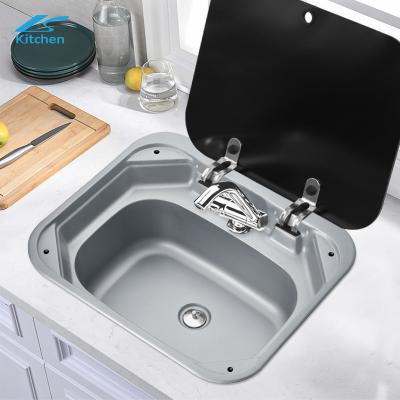 China Without Faucet W-4237 Stainless Steel Sink Hand Basin Kitchen Basin RV Sink Mount Sink for sale