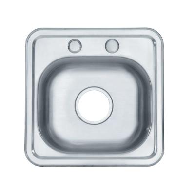 China Without Tap K-3838 Wholesale 201 Stainless Steel Punch Square Kitchen Single Bowl Pull Downs Sale Small Style for sale