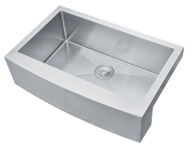 China Faucet Factory Price Thep Khong Sans Gi Bon Rua Stainless Steel Kitchen sink sinks handmade with ApronFor home for sale