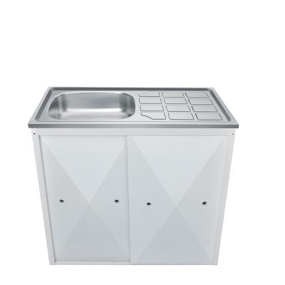 Китай Without Faucet Single Bowl Kitchen Sink Caravan Sink Workstation Sink продается