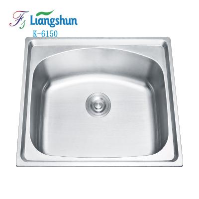 China With Liangshun Sink Faucet Kitchen Stainless Steel Durable Sink Sounds New Simple Design For Home Te koop