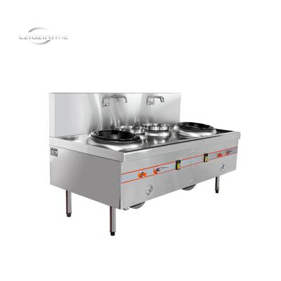 China Commercial Rapid Delivery Stoves Gas Industrial Butane Stove With Two Burners en venta