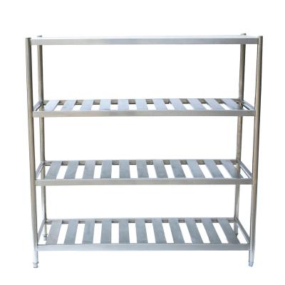 China Corrosion Protection Customized Metal Bin Rack Dry Goods Shelves Racks And Storage Racks With Factory Price à venda