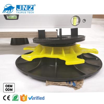 China Modern Adjustable Plastic Floor Pedestals Height Adjustable Self Leveling System for sale