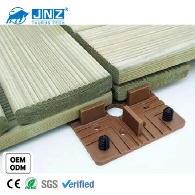 China Wholesale JNZ-TA-DT Easy Installation Plastic Bull Deck Tile Connector For Hardwood Flooring for sale