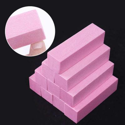 China 4 Way Nail Sponge Block Sanding Buffing Pad For Acrylic Art for sale