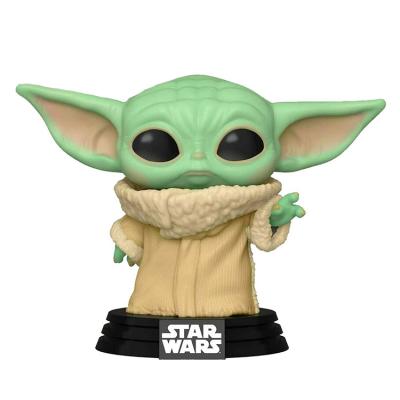 China Toy Wholesale Popular 3D Cartoon PVC Baby Yoda Action Number Kids New Movie Figure Toys War Children Model Collection Doll for sale