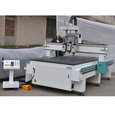 China Hotels Cheap Wood CNC Router Three Process Machine For Woodworking Furniture for sale