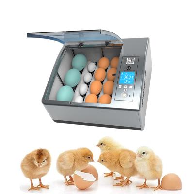 China Factory 24 Incubator Digital Poultry Hatcher Egg Auto Full Automatic Turning for sale