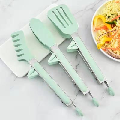 China Viable Success Kitchen Instruments Tools 3 Pcs Silicone Food Clips Food Clips Kitchen Accessories Utensils for sale