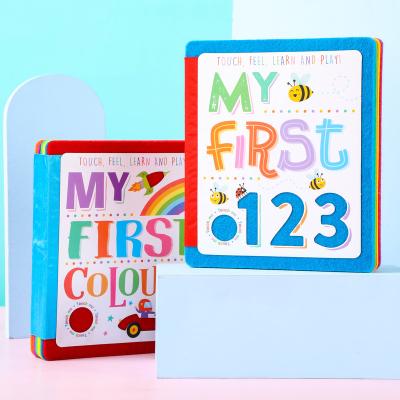 China Kids Education Felt Board Book , Kids Felt Book , Touch And Feel Felt Book for sale