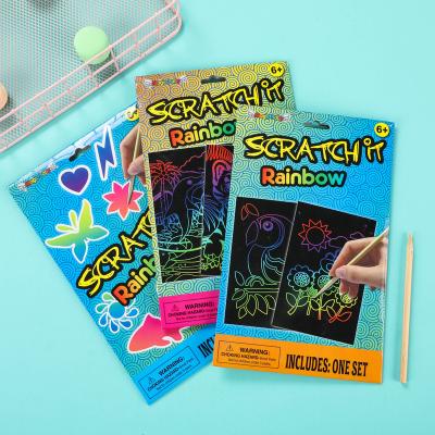 China Scratch Art Set, Scratch Set, Rainbow Scratch Scratch Art Set for sale