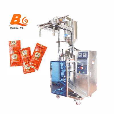 China Automatic Food Tomato Sauce Ketchup Sachets Packaging Machine for sale