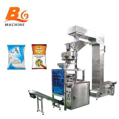 China Food BG Fully Automatic Vertical Cup Volumetric Measuring Packing Machine For Salt Sugar Rice Granules Filler Nuts for sale