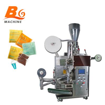 China Double Chamber Maisa Tea Leaf Leaves Filter Khaini Tea Bag Automatic Paper Bunching Packing Machine Food Double Chamber For Loose Tea for sale