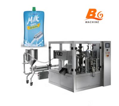 China Food UHT Milk Packing Machine Milk Packaging Machine Pouch Spout Bag for sale