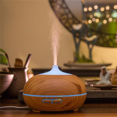 China USB Wood Home Ultrasonic Cool Mist Hotel Air Aroma Ultrasonic Air Humidifier for sale