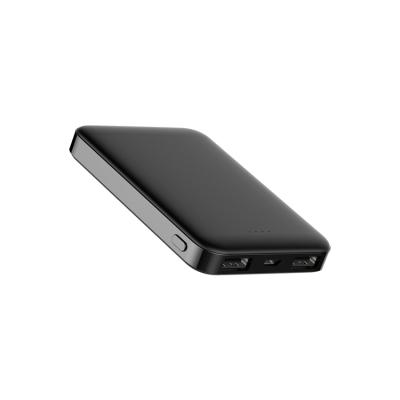 China Cut Out And Design Portable Mini Dual Port 5000mah Phone Power Bank for sale