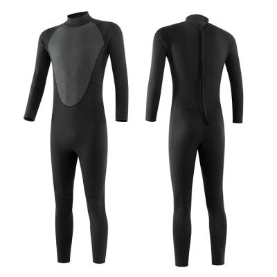 China Custom Wetsuits 3mm Full Sleeve Neoprene Diving Suits Long Wetsuit Back Zipper For One Piece Wetsuit Snorkeling Surfing Diving For Women Men for sale