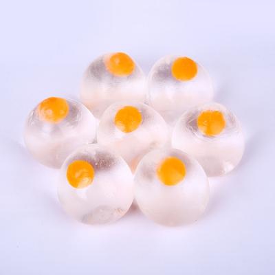 China Duct rotten transparent toy children's toys single yolk egg pinched water balloon slow release toys new connected toys for sale